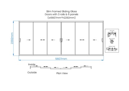 Premium Glass Sliding Doors