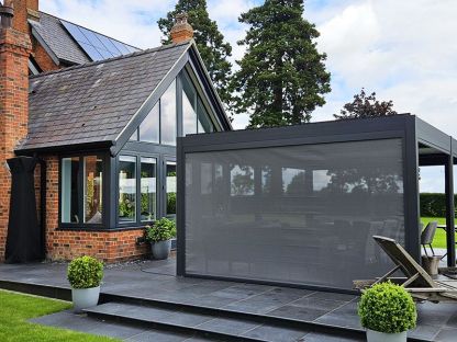 Eclipse 6 X 4m LED Motorised Pergola | Free Standing