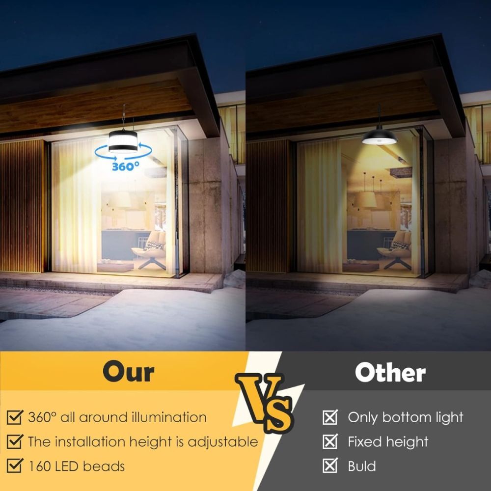 Solar Gazebo Pendant Light-Garden Furniture Centre-LowRange,Under 100,Accessories,LED Solar Lights,Solar,Solar Lights  Solar,Solar Lights,48Hour Dispatch-{collection_title}