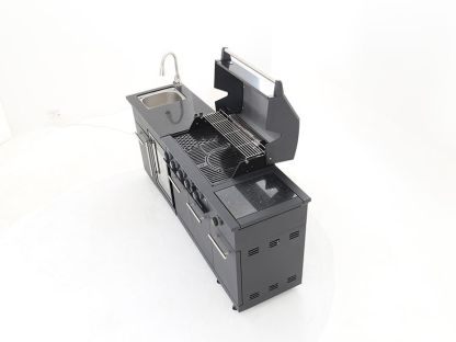 Island Four Burner Kitchen BBQ 