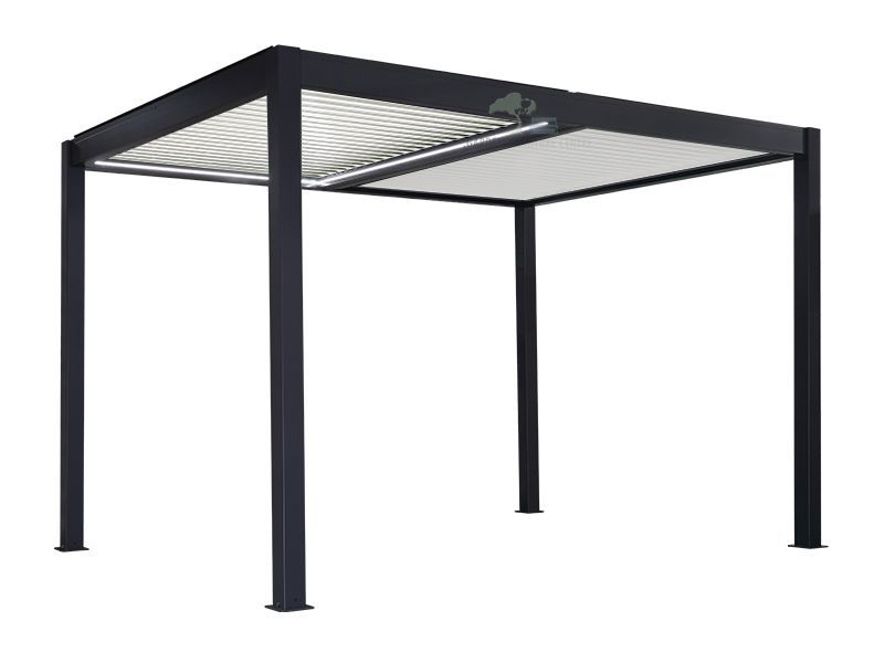 Eclipse 3 X 4m LED Motorised Pergola | Free Standing