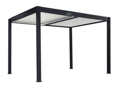 Eclipse 3 X 4m LED Motorised Pergola | Free Standing