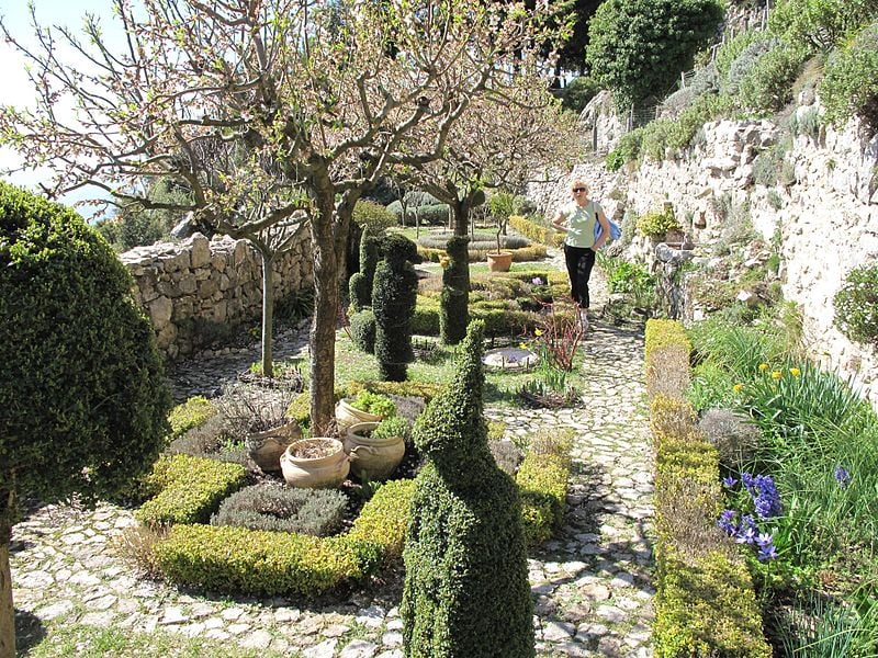 Medieval garden-st agnes