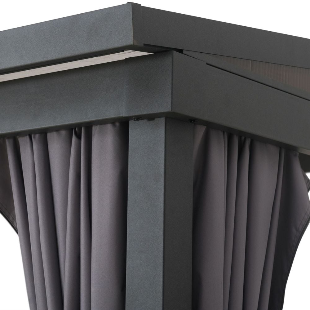 Four Seasons Wall Mounted Gazebo 3m x 3.65m | BLACK FRIDAY MONTH