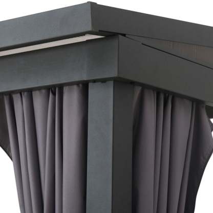 Four Seasons Wall Mounted Gazebo 3m x 3.65m | BLACK FRIDAY MONTH