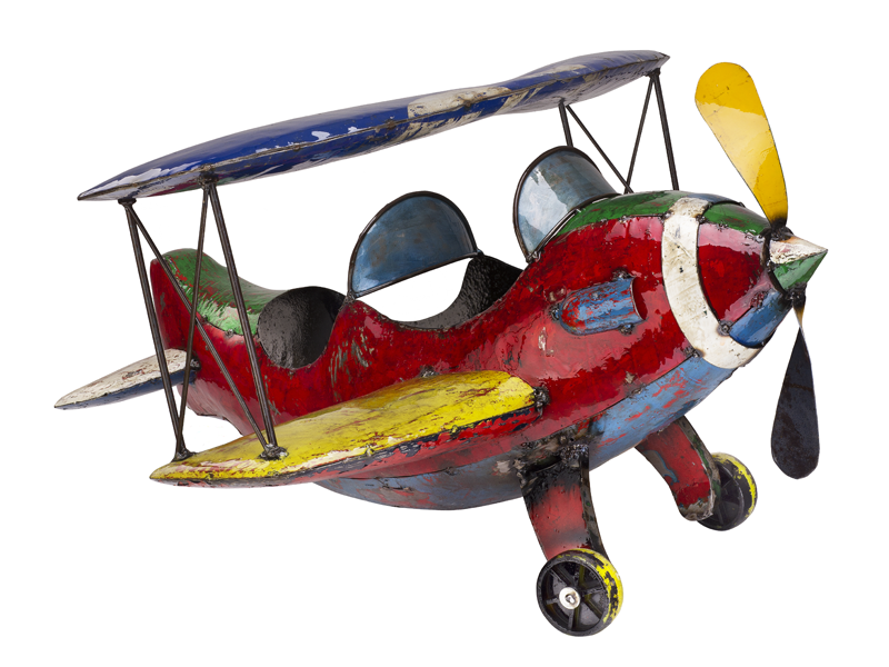 The Doolittle Biplane Drinks Tub -Garden Furniture Centre-48Hour Dispatch,LowRange,Ornaments Accessories,Ornaments,Accessories,Ranges,Think Outside Range,Metal Garden Ornaments,Hanging Garden Ornaments,Novelty Drinks Coolers,Think Outside Range Ranges-{collection_title}