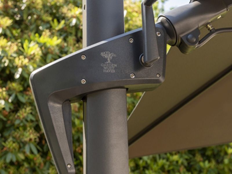 Royce Executive 3M SQ Cantilever Parasol -Garden Furniture Centre-48Hour Dispatch,MidRange,Square,royce,Parasols,Cantilever Parasols Parasols,Cantilever Parasols-{collection_title}