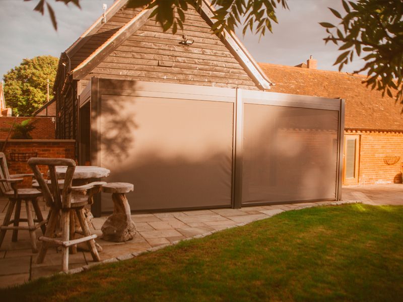 Eclipse 6 X 3m LED Motorised Pergola | Free Standing