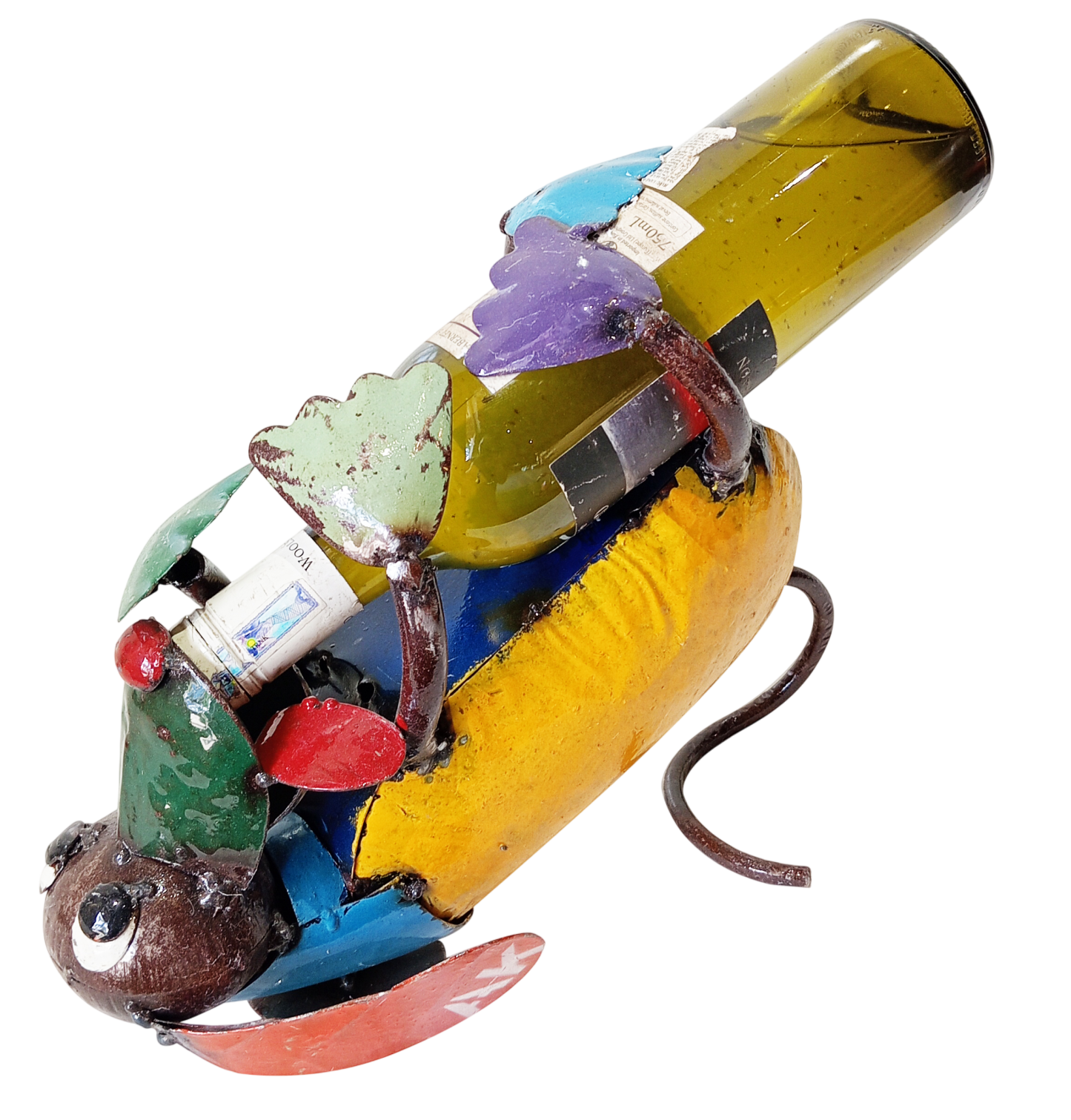 Drunk Dog Wine Bottle Holder |-Garden Furniture Centre-Ornaments Accessories,Accessories,Ornaments,Animal Garden Ornaments,Think Outside Range,Think Outside Range Ranges-{collection_title}