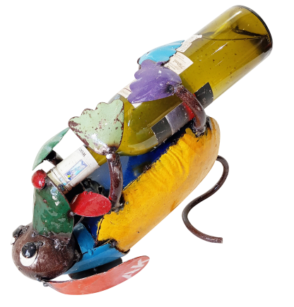 Drunk Dog Wine Bottle Holder |-Garden Furniture Centre-Ornaments Accessories,Accessories,Ornaments,Animal Garden Ornaments,Think Outside Range,Think Outside Range Ranges-{collection_title}