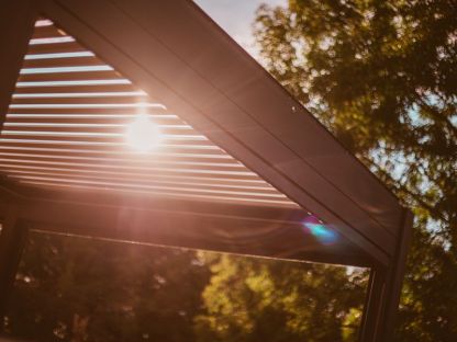 Eclipse 6 X 3m LED Motorised Pergola | Free Standing