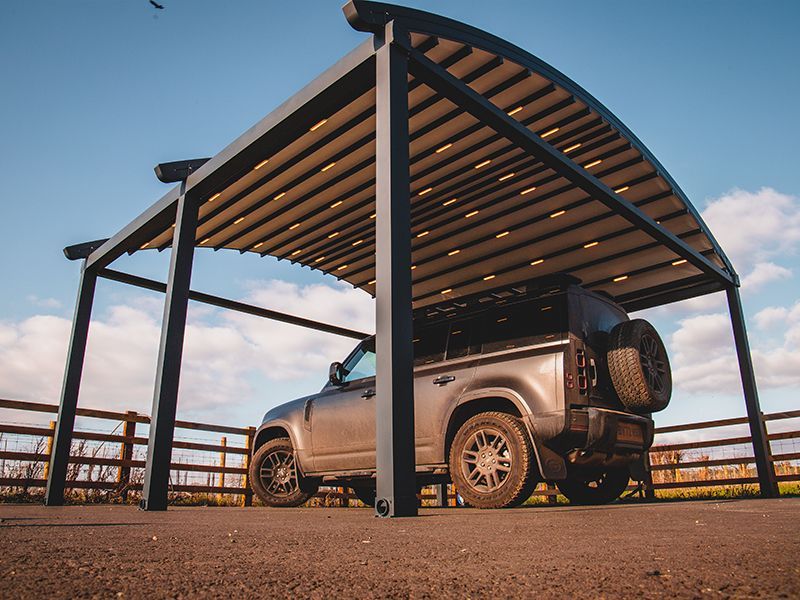 Ex Display Luna Crescent Retractable Awning - 5  X 6M  | Luna Range