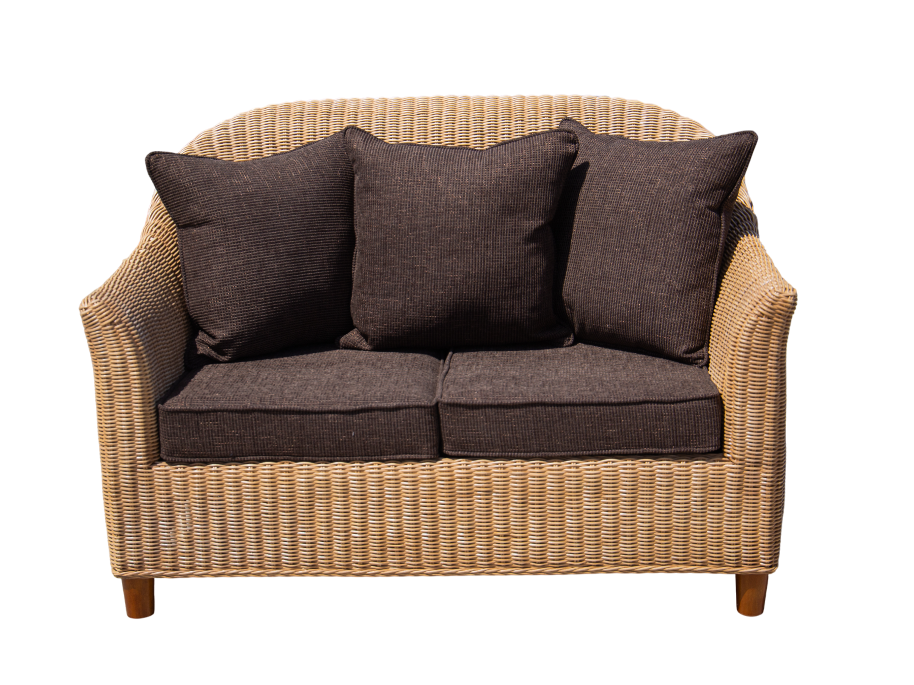 MGM Aintree 2 Seater Sofa-Garden Furniture Centre-MidRange,Sofa,Conservatory,Rattan Suites,Aintree Conservatory Furniture,Rattan,Rattan Sofas,Aintree Furniture-{collection_title}