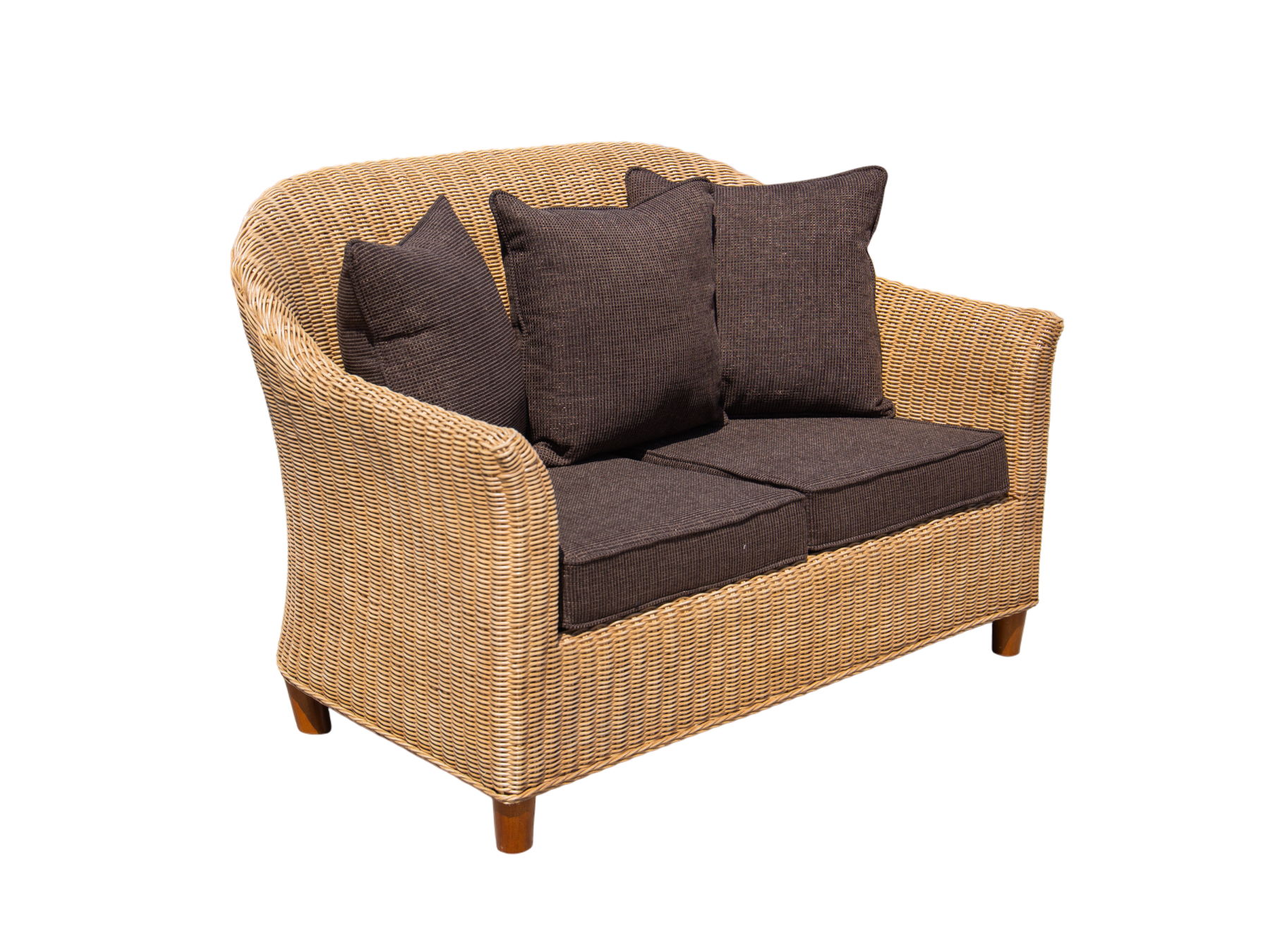 MGM Aintree 2 Seater Sofa-Garden Furniture Centre-MidRange,Sofa,Conservatory,Rattan Suites,Aintree Conservatory Furniture,Rattan,Rattan Sofas,Aintree Furniture-{collection_title}