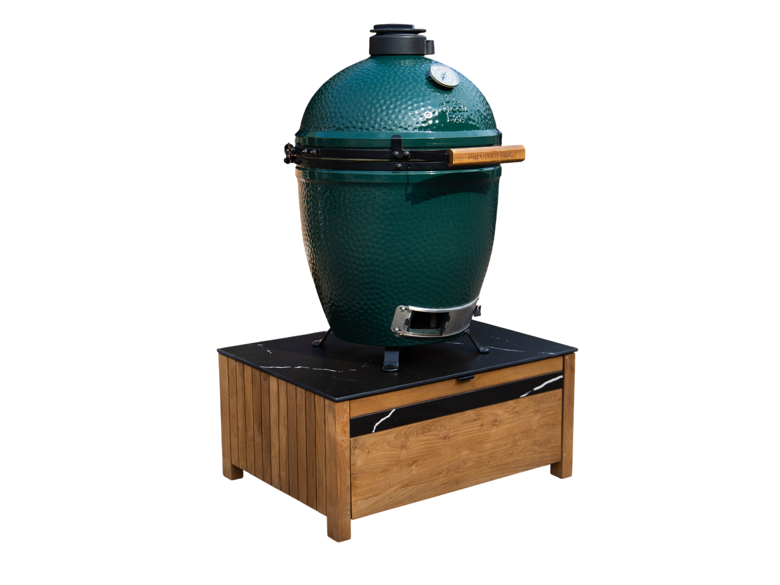 Big Green Egg Low Table | Amalfi-Garden Furniture Centre-Outdoor Furniture,Outdoor Kitchen,Outdoor Kitchens,BGE BBQ,Fire Pits & BBQ's,BBQ/Grill Unit,BBQ Range,BBQ's,Amalfi-{collection_title}