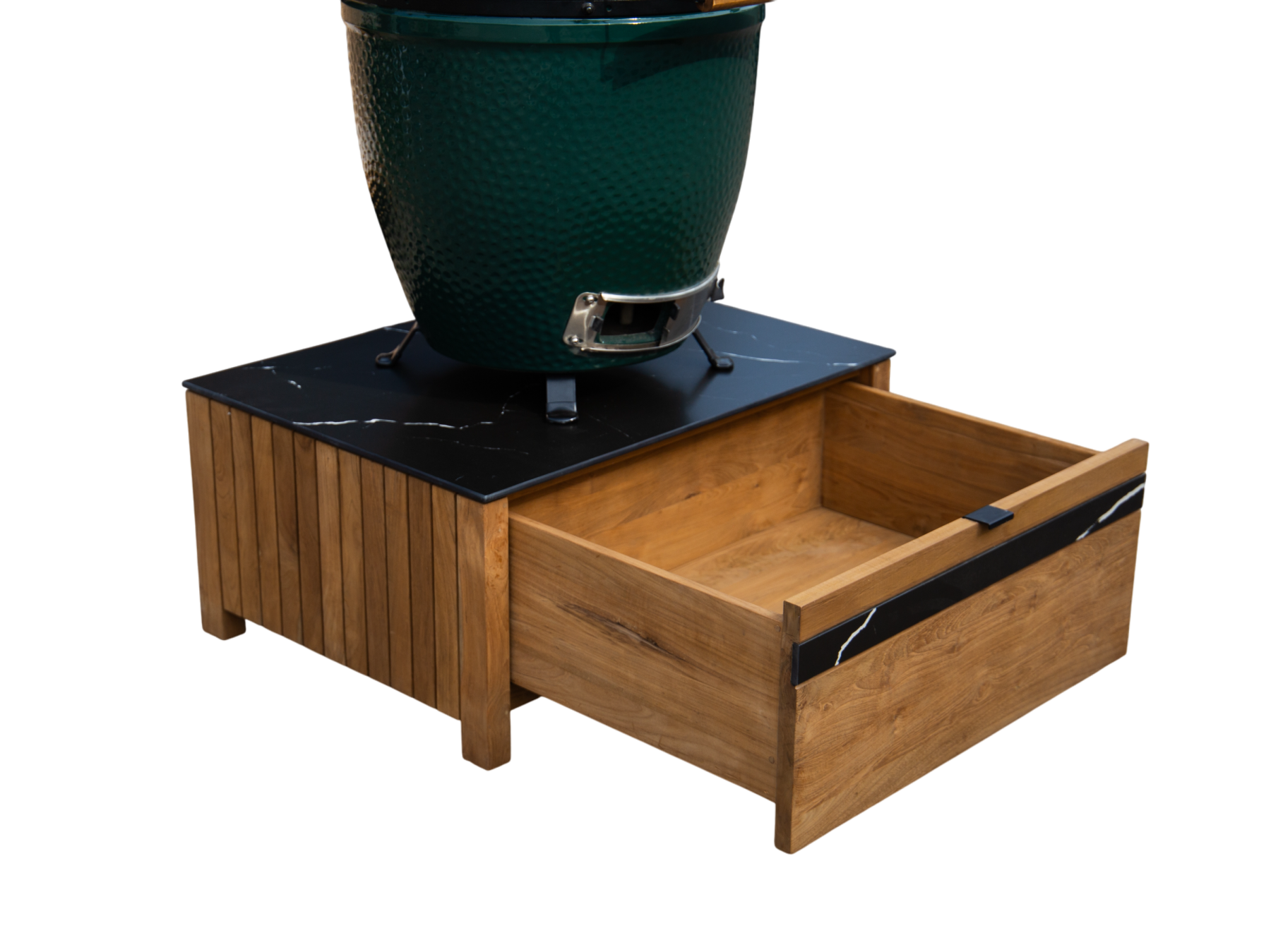 Big Green Egg Low Table | Amalfi-Garden Furniture Centre-Outdoor Furniture,Outdoor Kitchen,Outdoor Kitchens,BGE BBQ,Fire Pits & BBQ's,BBQ/Grill Unit,BBQ Range,BBQ's,Amalfi-{collection_title}