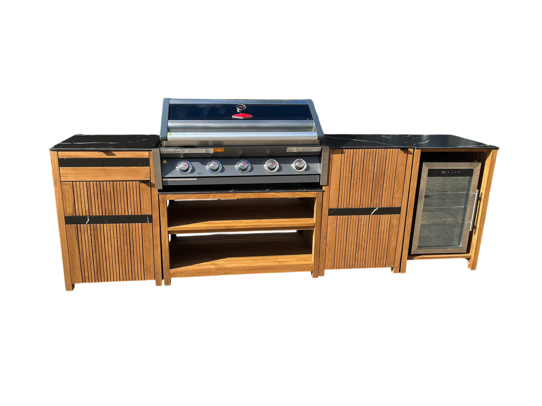 Amalfi Teak Outdoor Kitchen Set 5-Garden Furniture Centre-Kitchen Set,Outdoor Kitchens,Outdoor Kitchen,Outdoor Furniture,Amalfi-{collection_title}