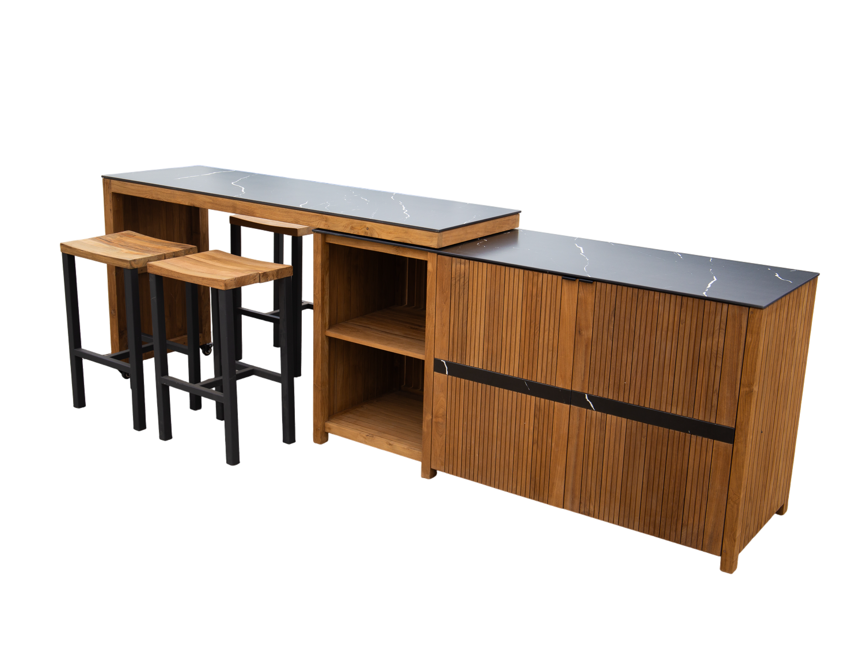 Amalfi Movable Kitchen Island-Garden Furniture Centre-Outdoor Kitchen,Outdoor Kitchens,Outdoor Furniture,Amalfi-{collection_title}