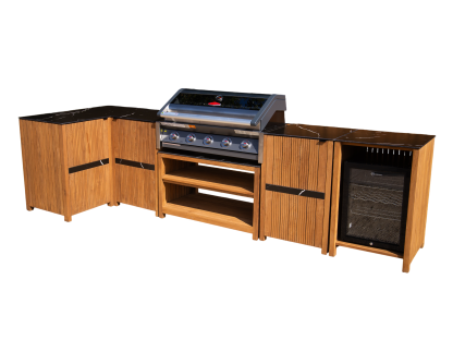 Amalfi Teak Outdoor Kitchen Set 4-Garden Furniture Centre-Kitchen Set,Outdoor Kitchens,Outdoor Kitchen,Outdoor Furniture,Amalfi-{collection_title}