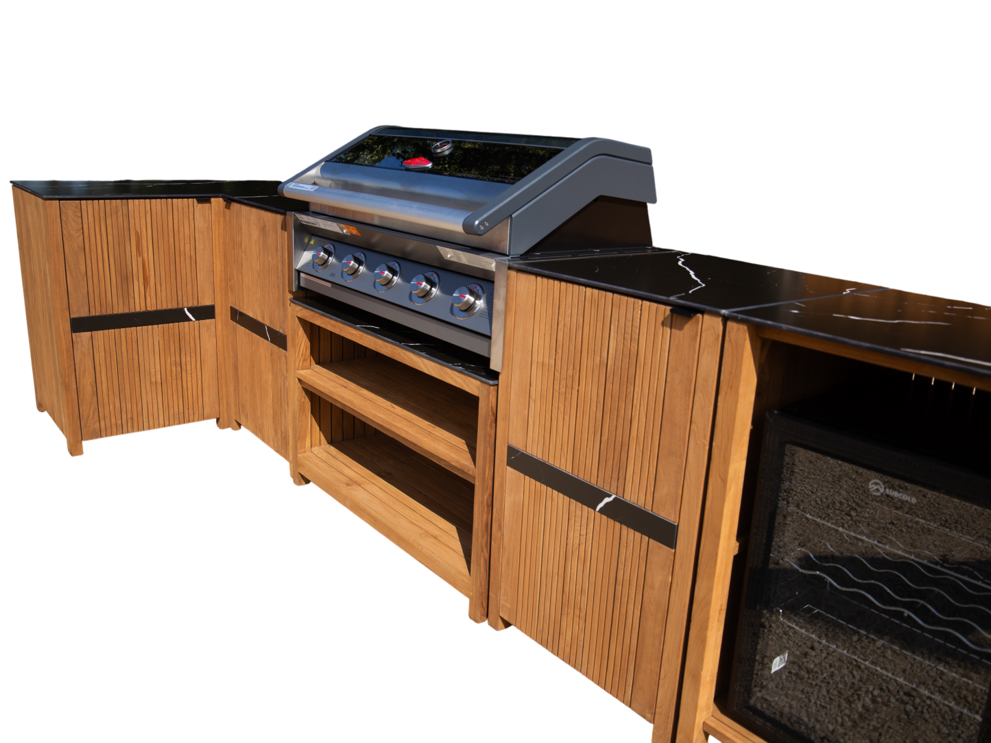 Amalfi Teak Outdoor Kitchen Set 4-Garden Furniture Centre-Kitchen Set,Outdoor Kitchens,Outdoor Kitchen,Outdoor Furniture,Amalfi-{collection_title}