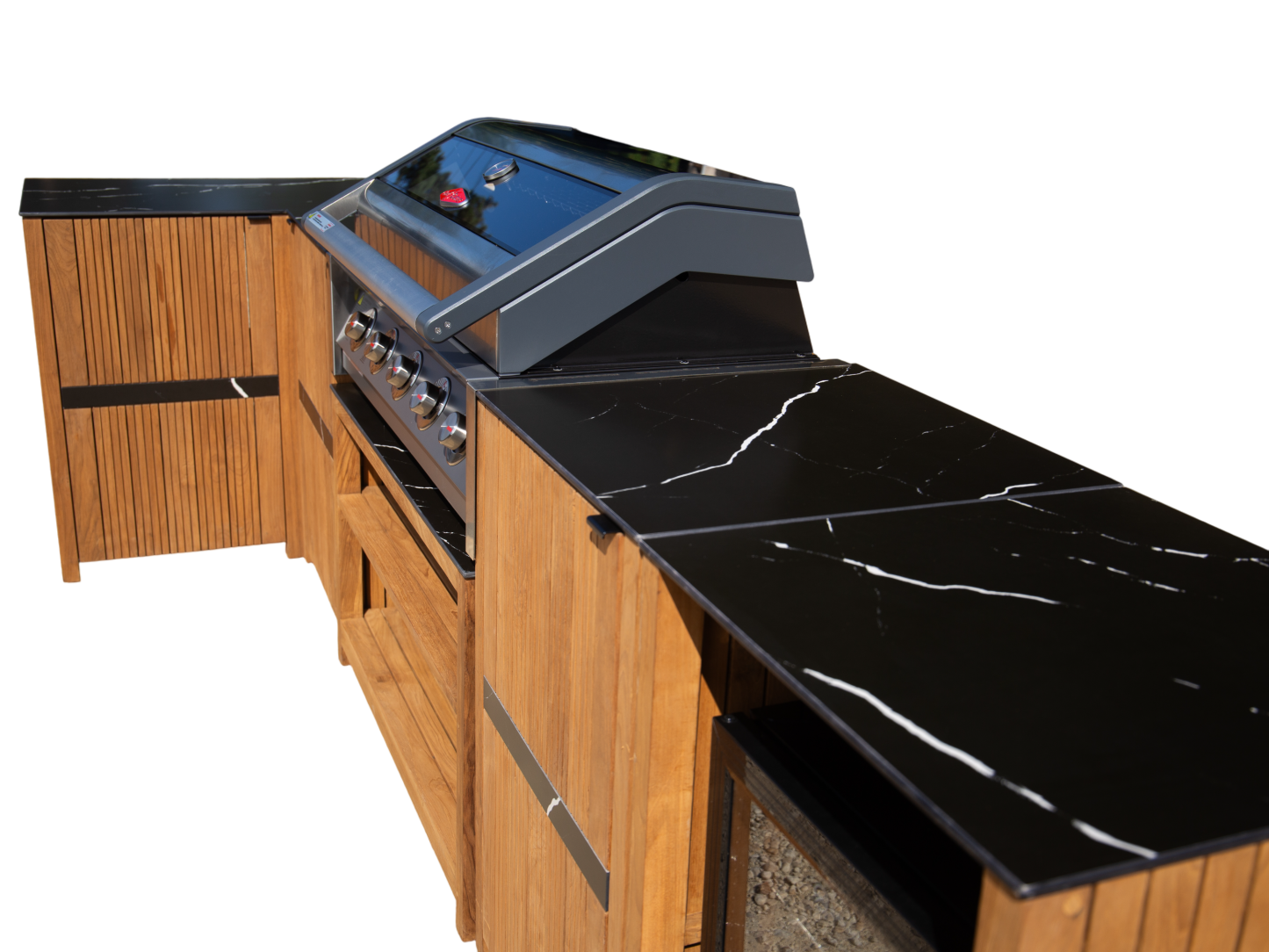 Amalfi Teak Outdoor Kitchen Set 4-Garden Furniture Centre-Kitchen Set,Outdoor Kitchens,Outdoor Kitchen,Outdoor Furniture,Amalfi-{collection_title}