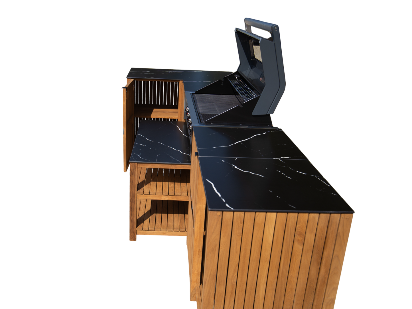 Amalfi Teak Outdoor Kitchen Set 4-Garden Furniture Centre-Kitchen Set,Outdoor Kitchens,Outdoor Kitchen,Outdoor Furniture,Amalfi-{collection_title}