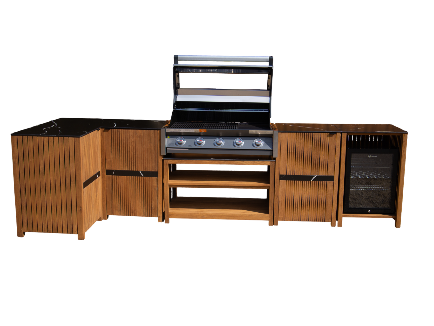 Amalfi Teak Outdoor Kitchen Set 4-Garden Furniture Centre-Kitchen Set,Outdoor Kitchens,Outdoor Kitchen,Outdoor Furniture,Amalfi-{collection_title}