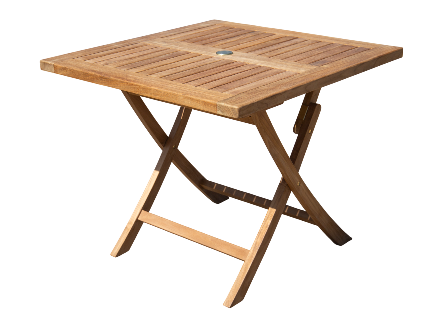 Amelia 4 Chair Folding Dining Set | Teak
