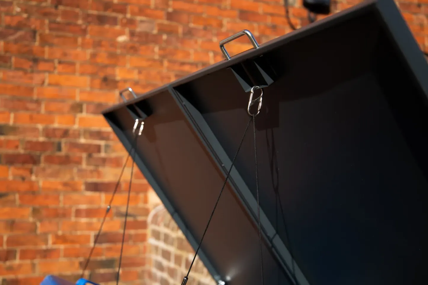 Anthracite Galvanized Steel Wheelie Bin Cover | Single