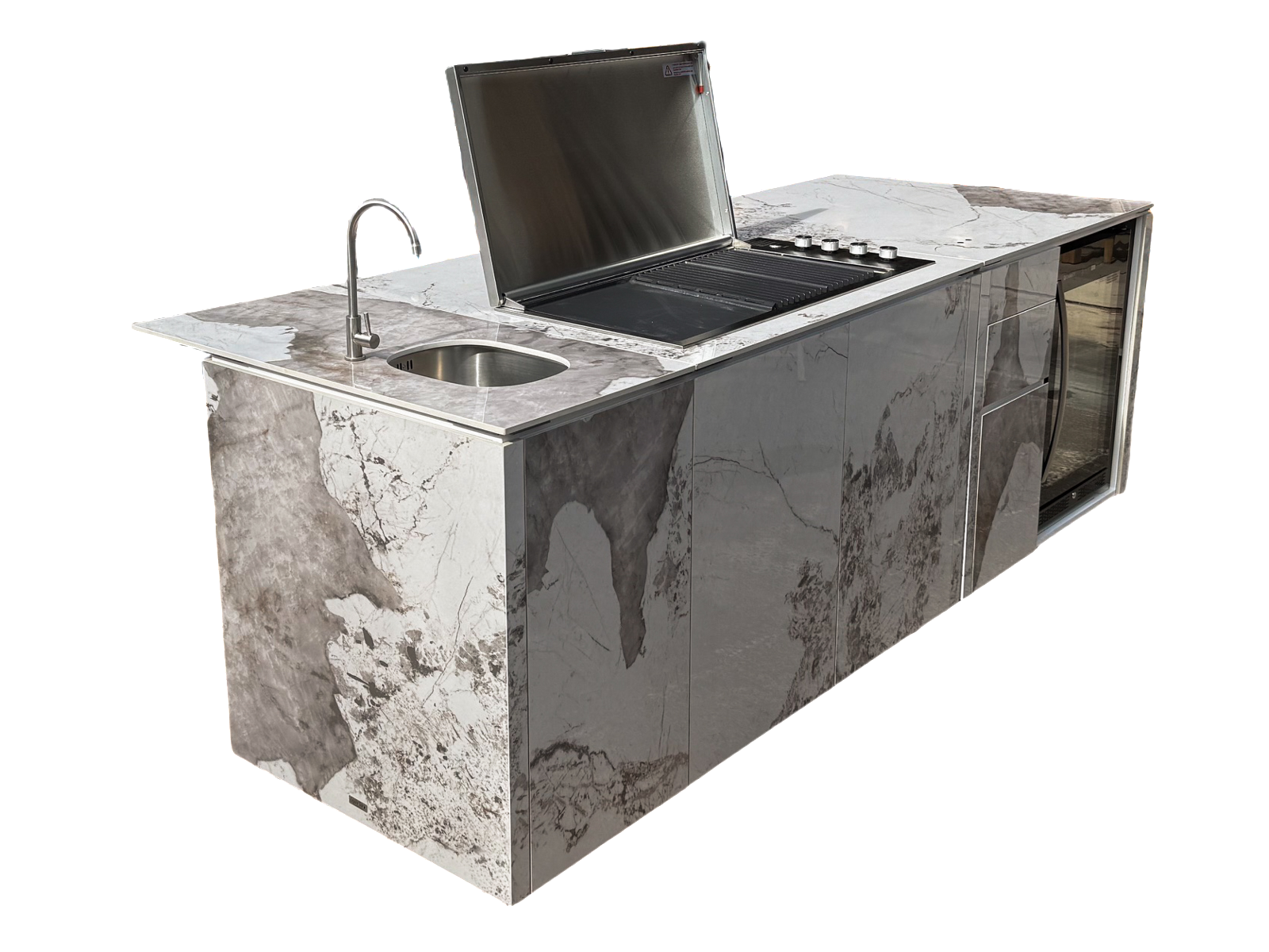 Apollo Outdoor Kitchen Bar Island
