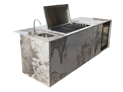 Apollo Outdoor Kitchen Bar Island