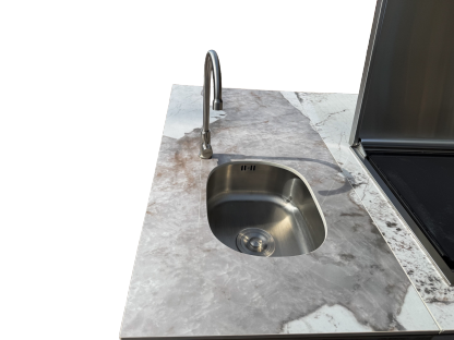 Apollo Outdoor Kitchen Bar Island