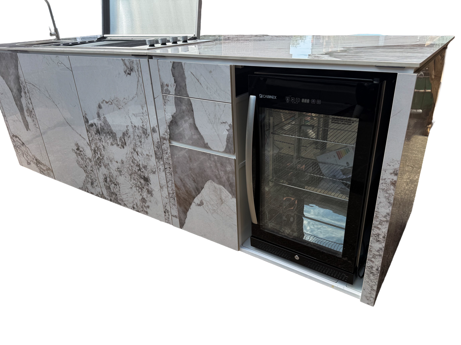 Apollo Outdoor Kitchen Bar Island
