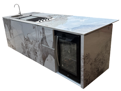 Apollo Outdoor Kitchen Bar Island