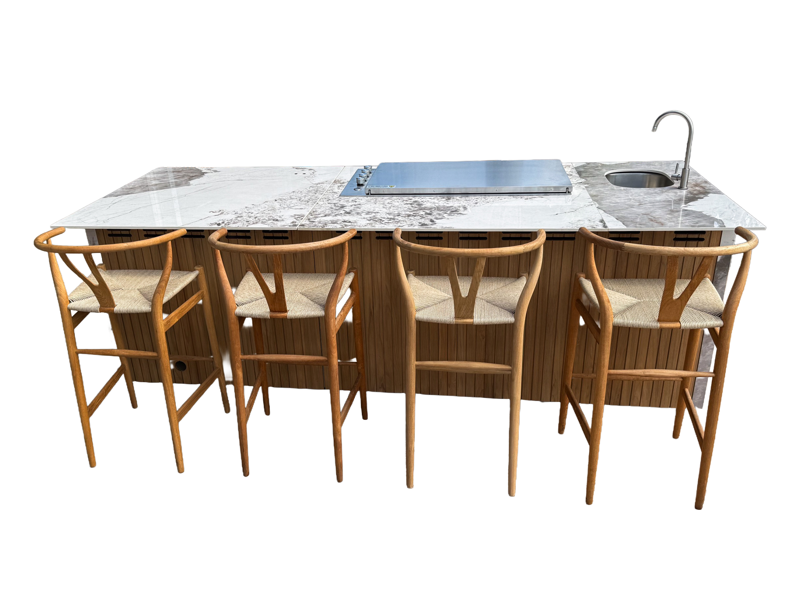 Apollo Outdoor Kitchen Bar Island