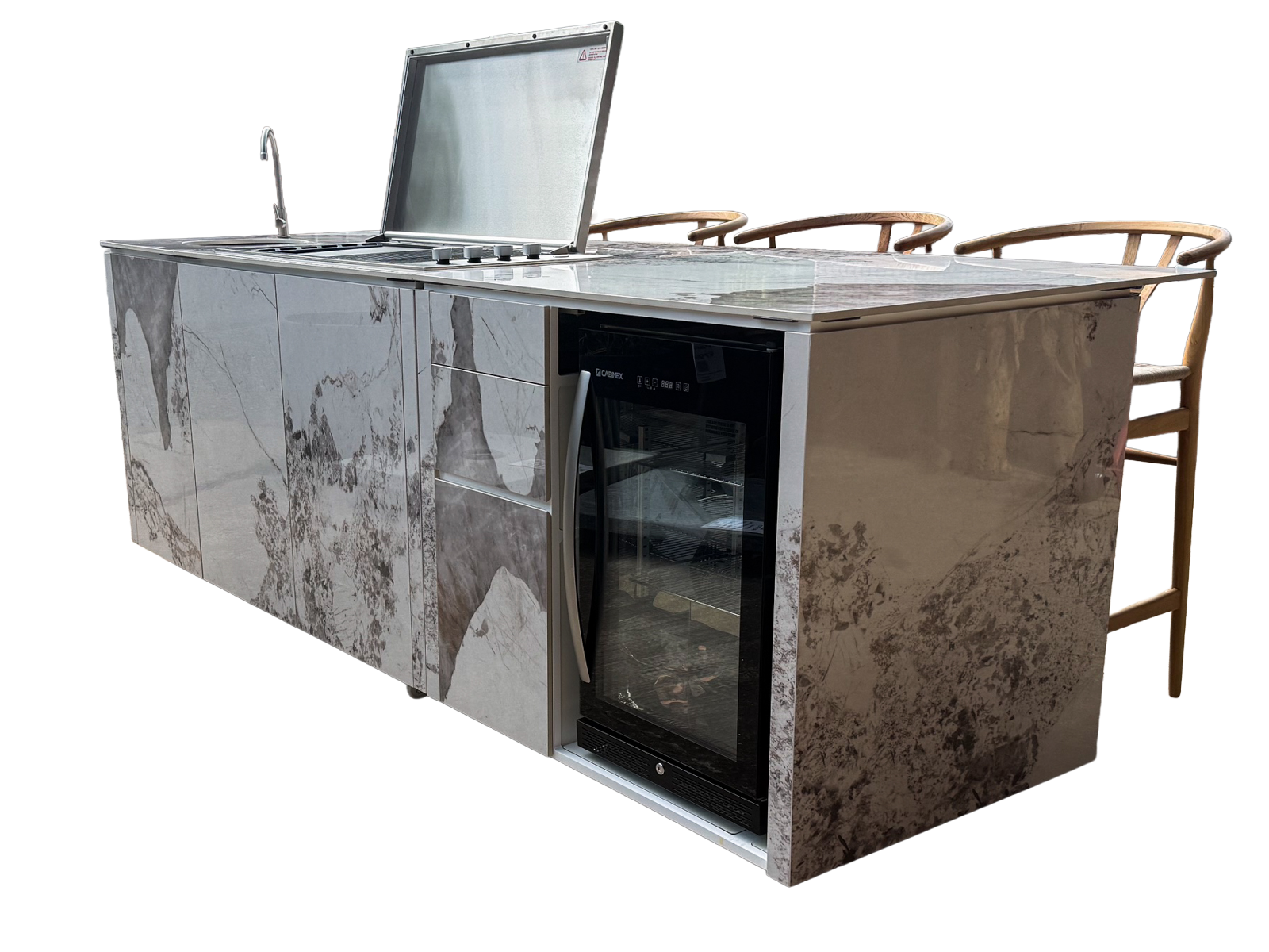 Apollo Outdoor Kitchen Bar Island