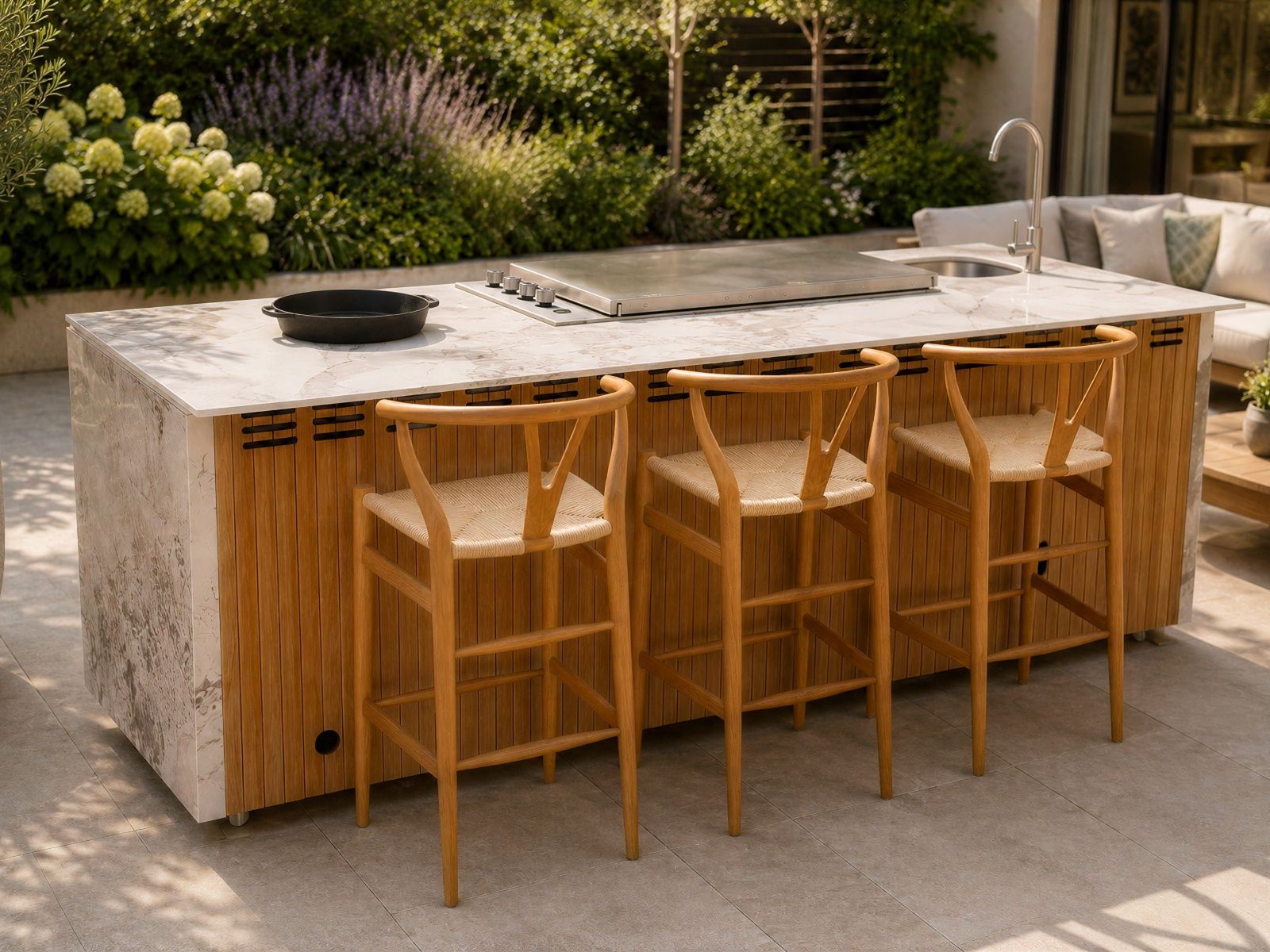 Apollo Outdoor Kitchen Bar Island