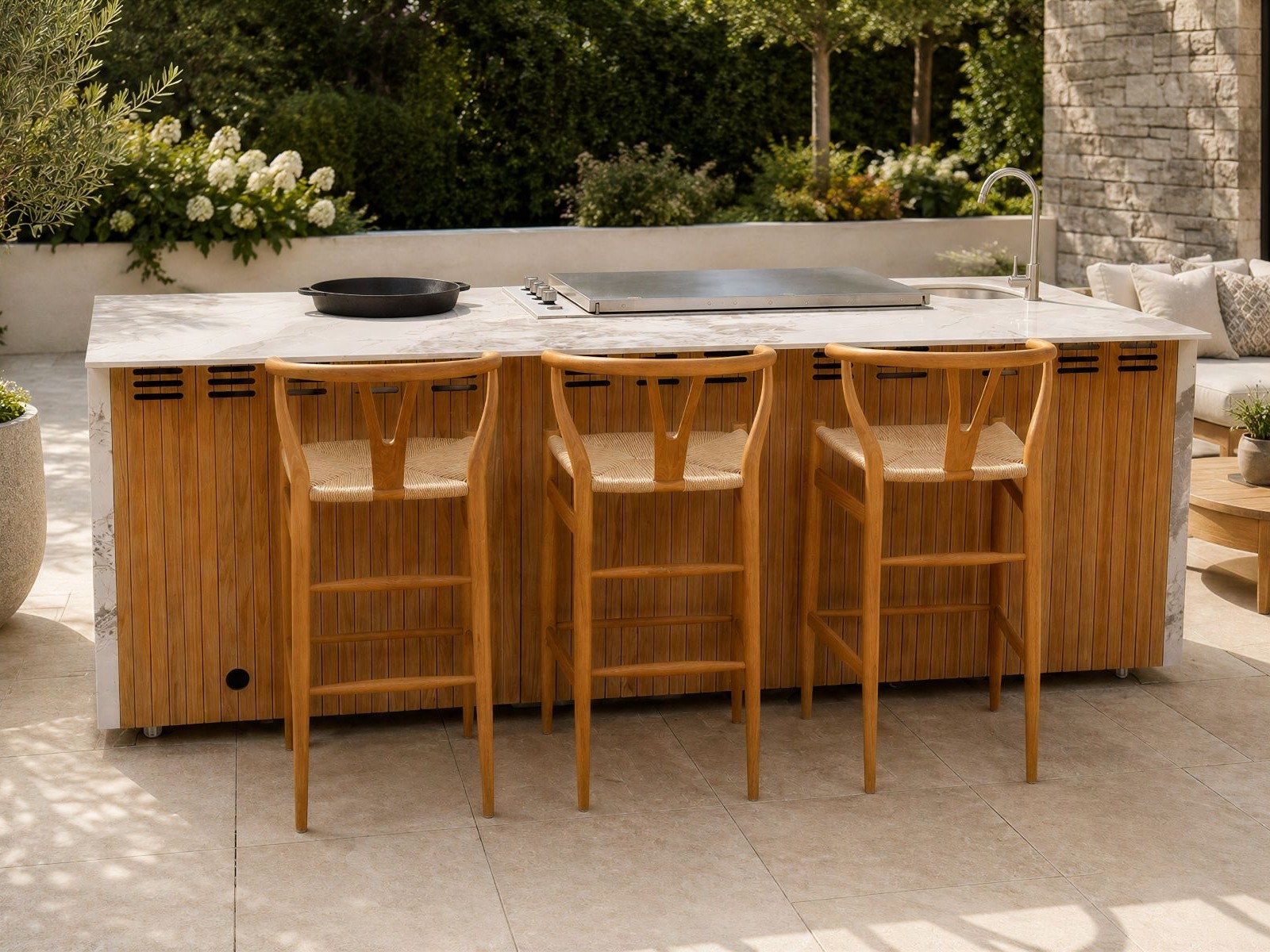 Apollo Outdoor Kitchen Bar Island