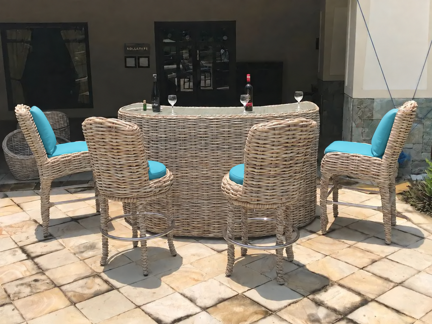 Fiji Curved Bar Set