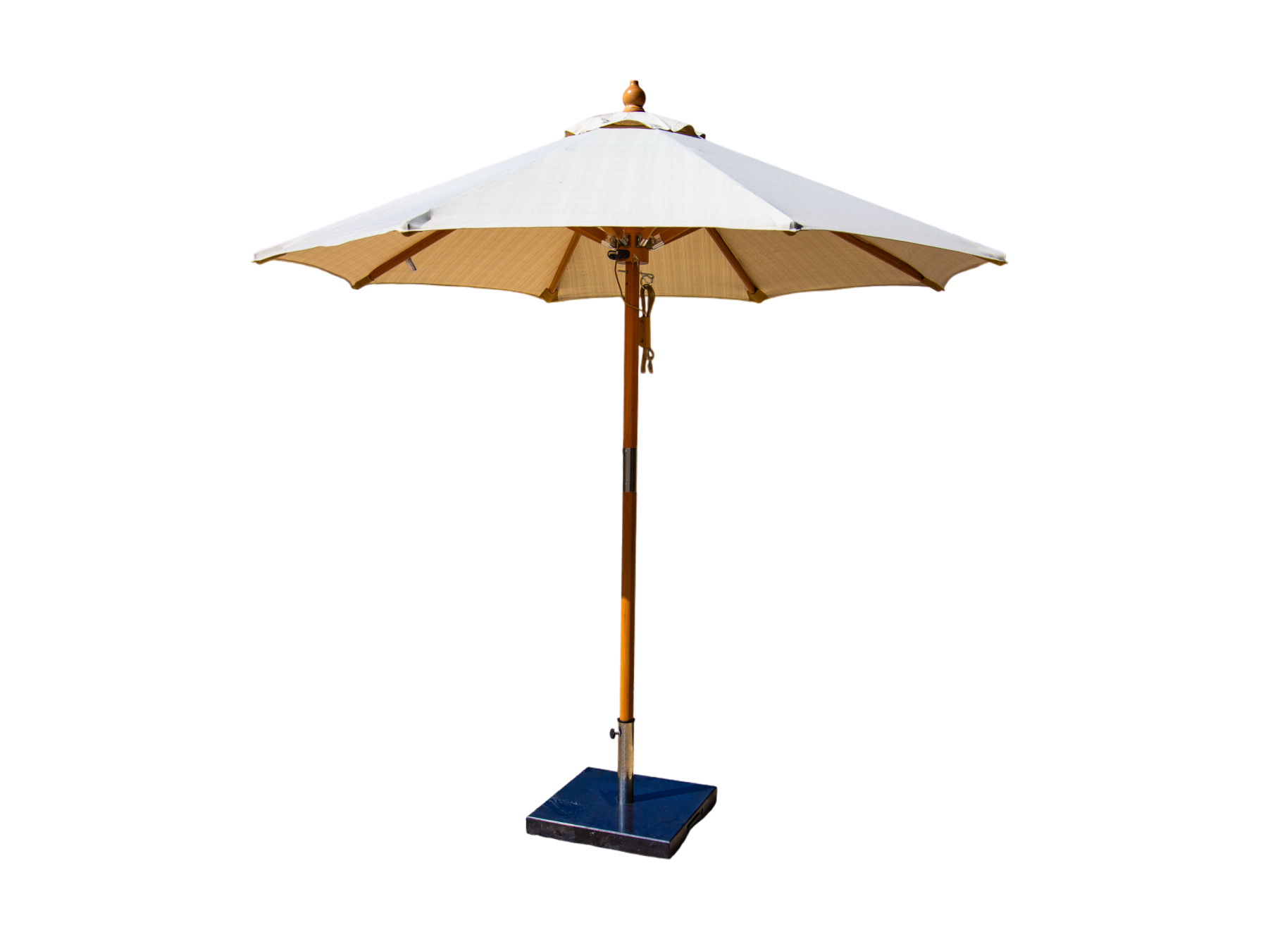 Bamboo 2.5m Parasol | FSC®-Garden Furniture Centre-MidInstock,instock,MidRange,Round,Parasols,Commercial Parasols,Stand Alone Parasols Parasols,Bamboo Parasol,Stand Alone Parasols-{collection_title}