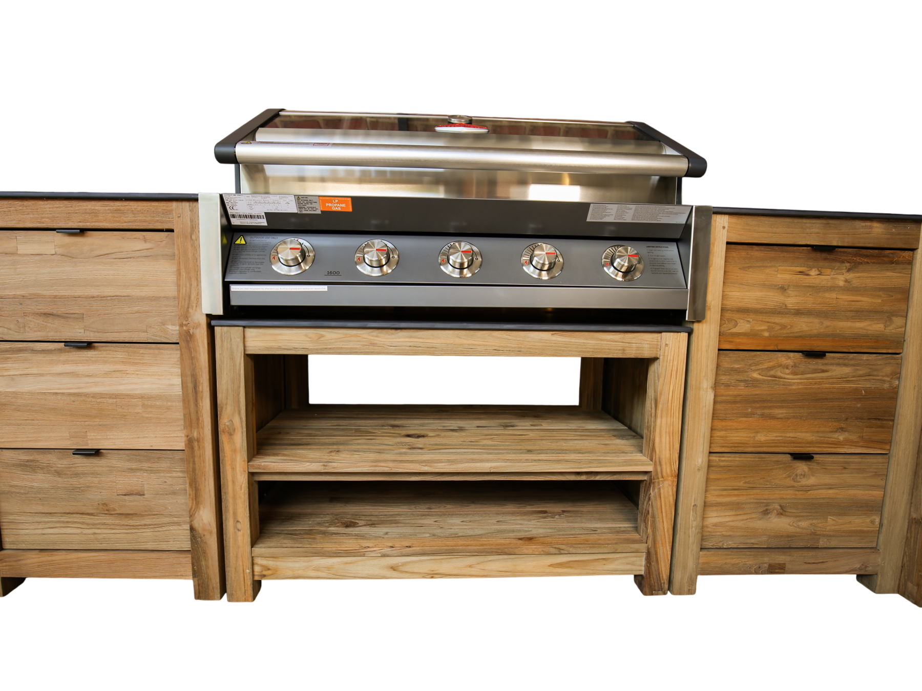 BBQ Table Outdoor Kitchen Unit | Bari 