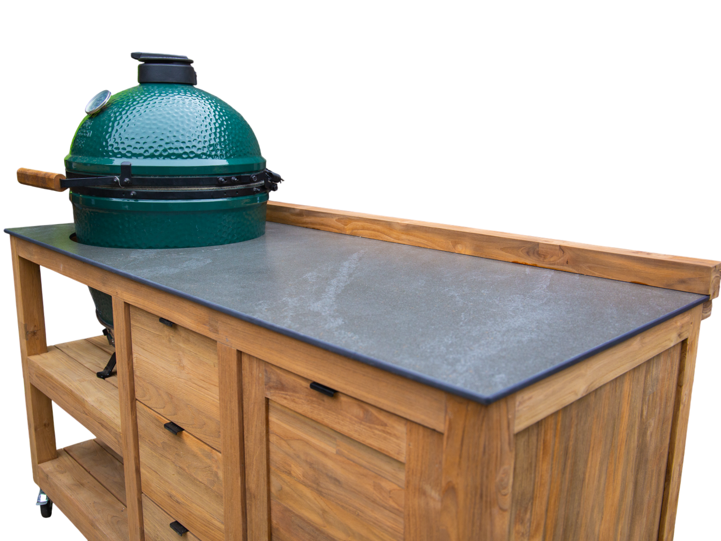Bari Big Green Egg Trolley on Wheels | Bari -Garden Furniture Centre-HighRange,Reclaimed Furniture,Fire Pits & BBQ's,Bari,Modular Furniture,Outdoor Furniture,Teak Garden Furniture,Outdoor Kitchens,The Bari Outdoor Kitchen Range-{collection_title}
