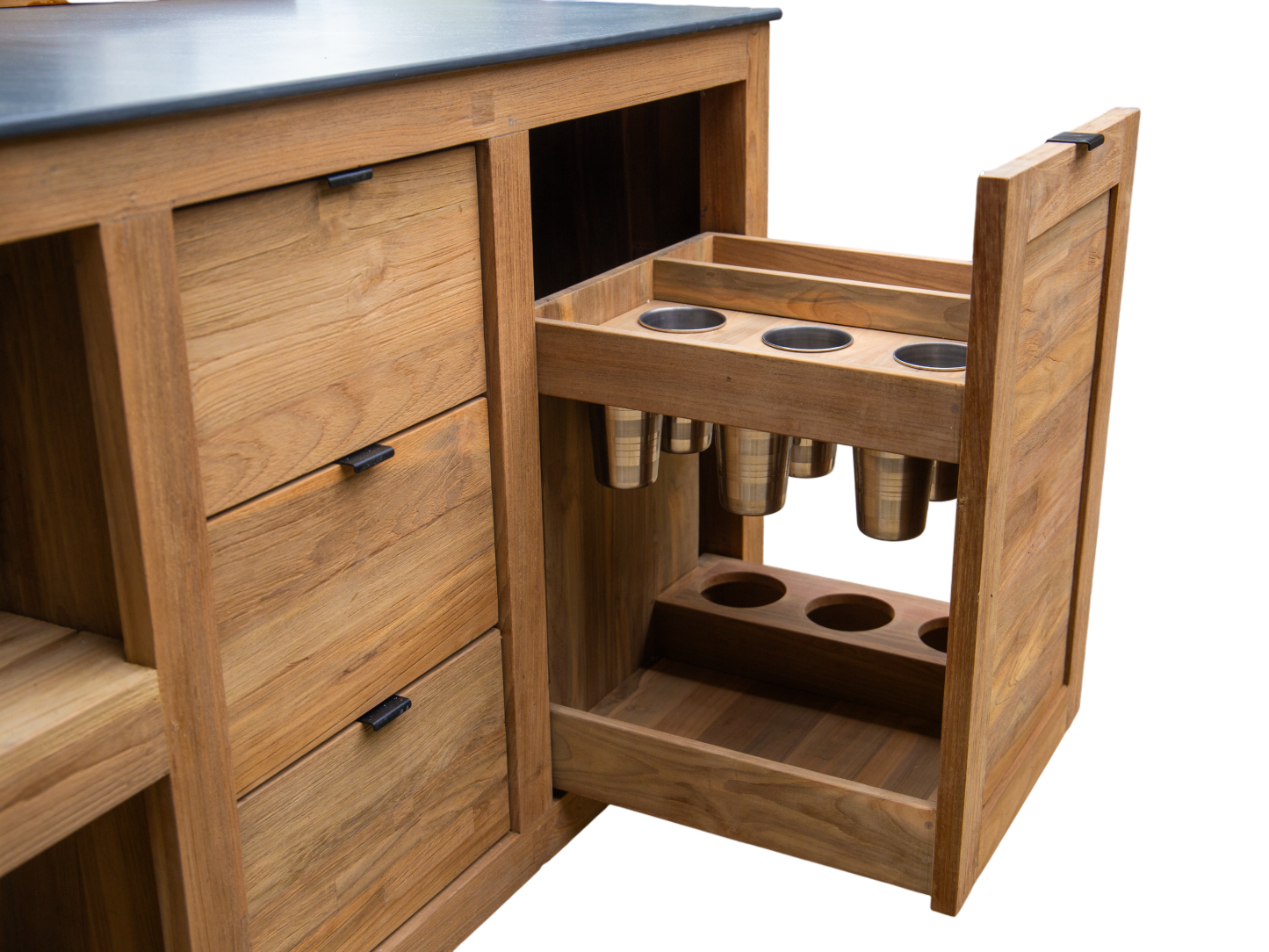 Bari Big Green Egg Trolley on Wheels | Bari -Garden Furniture Centre-HighRange,Reclaimed Furniture,Fire Pits & BBQ's,Bari,Modular Furniture,Outdoor Furniture,Teak Garden Furniture,Outdoor Kitchens,The Bari Outdoor Kitchen Range-{collection_title}