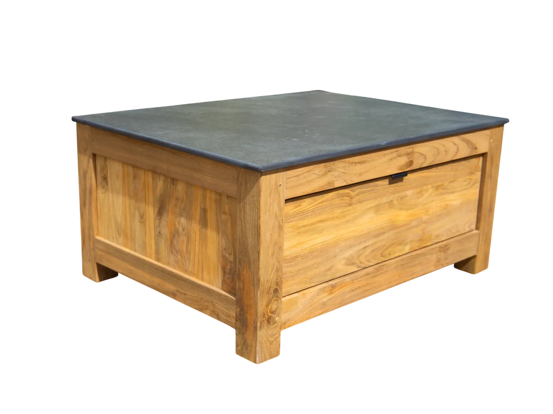 Bari Teak Outdoor Low Table Kitchen Set
