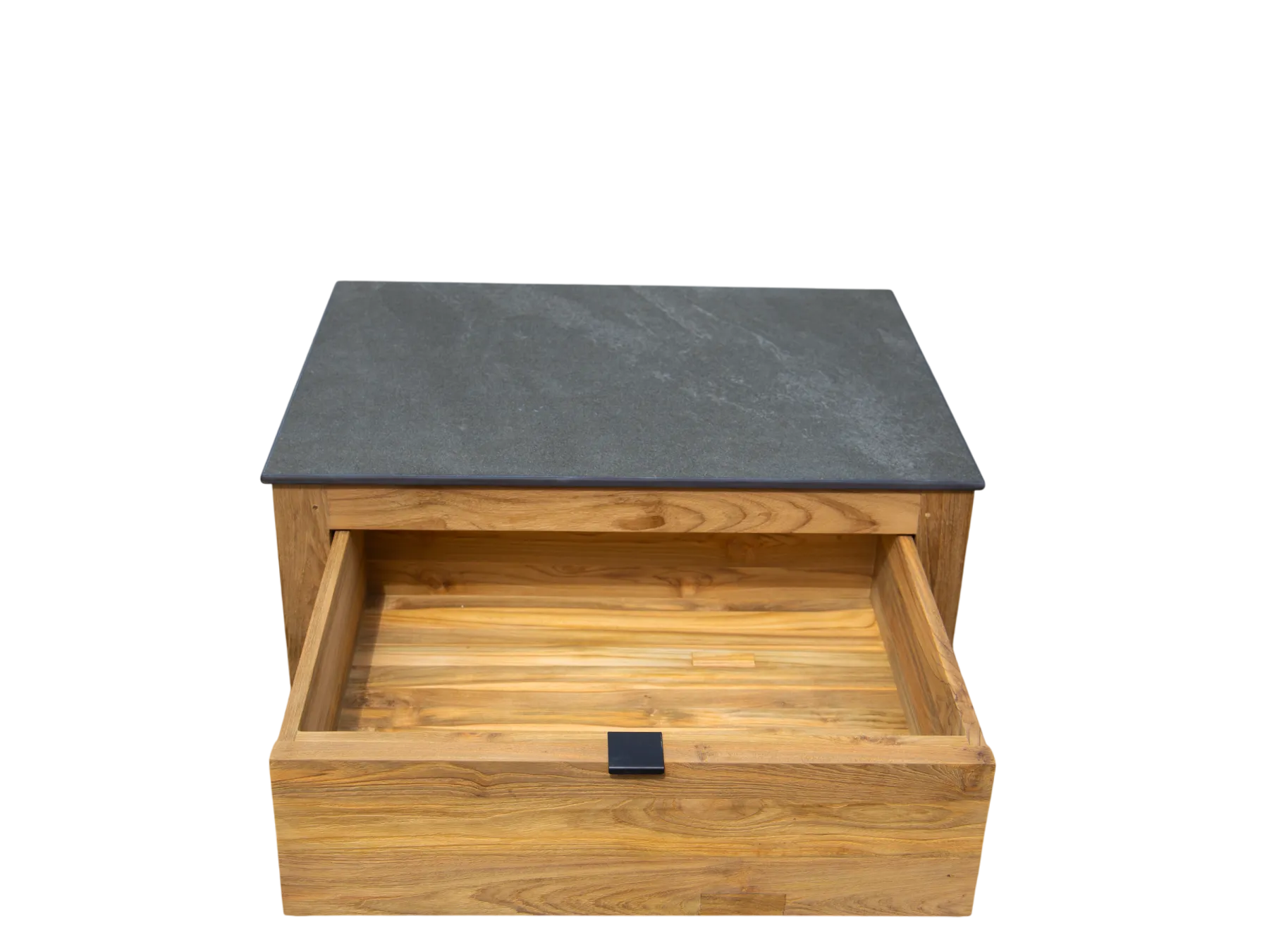Bari Teak Outdoor Low Table Kitchen Set