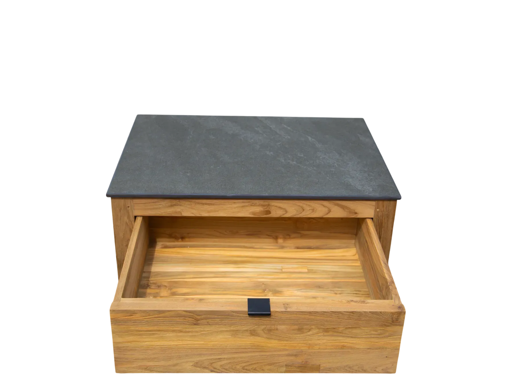 Bari Teak Outdoor Low Table Kitchen Set