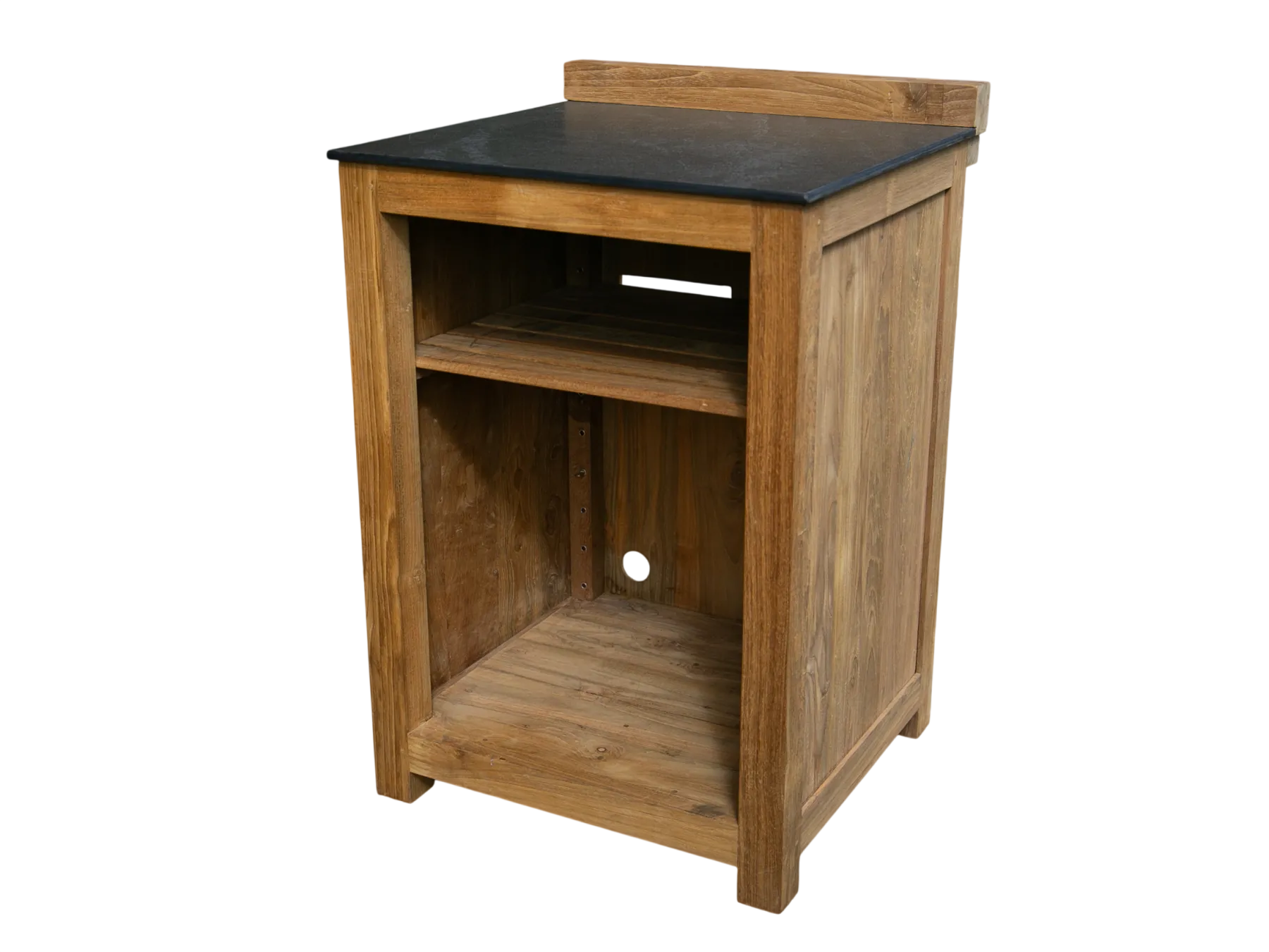 Bari Teak Outdoor Low Table Kitchen Set