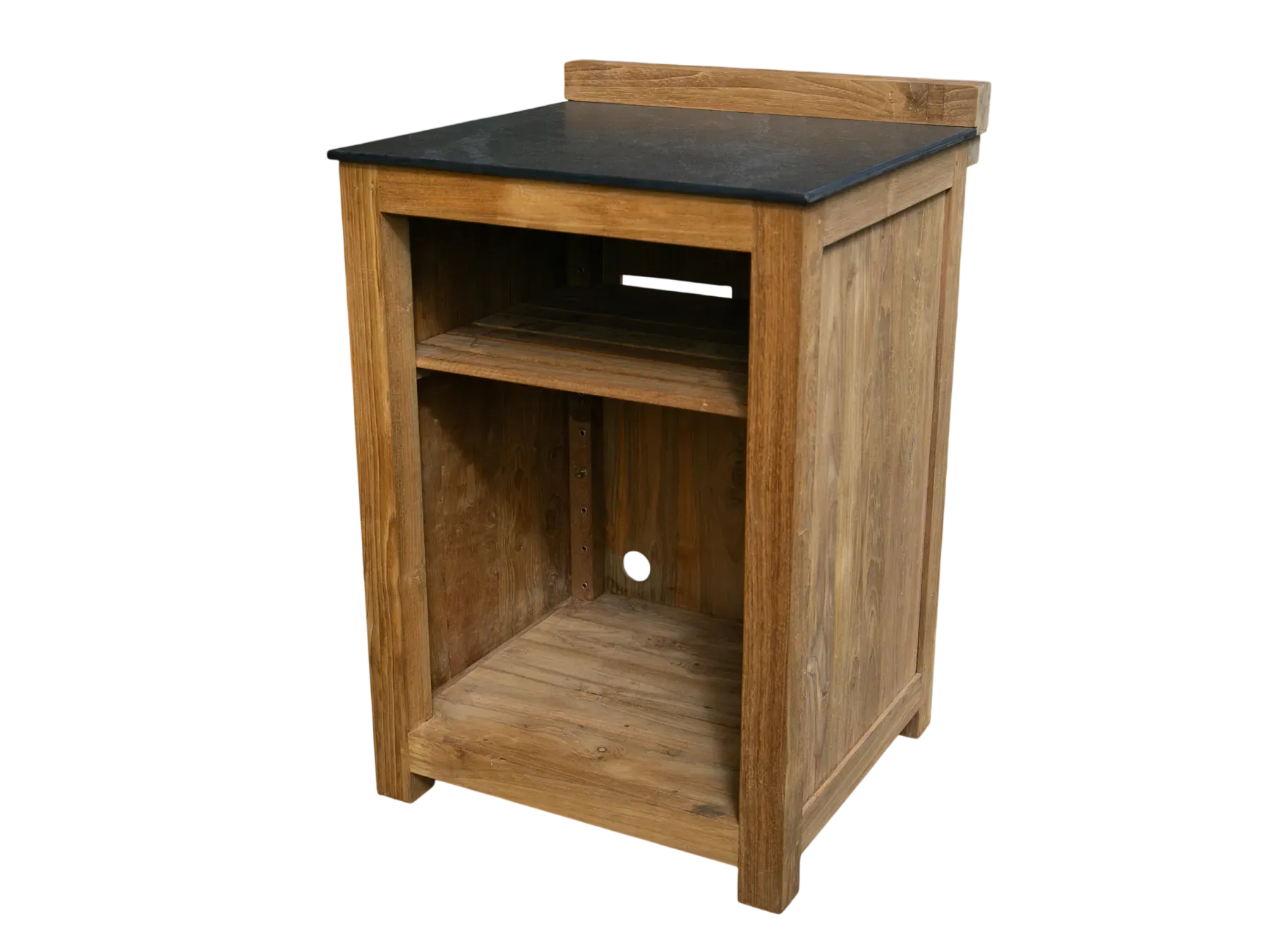 Bari Teak Outdoor Low Table Kitchen Set