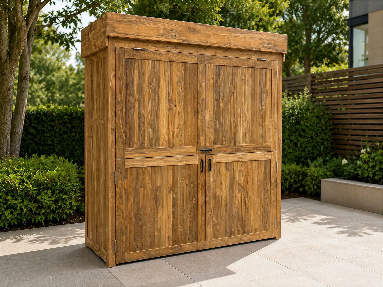 Bari Teak Kitchen Storage Cabinet | August Offer
