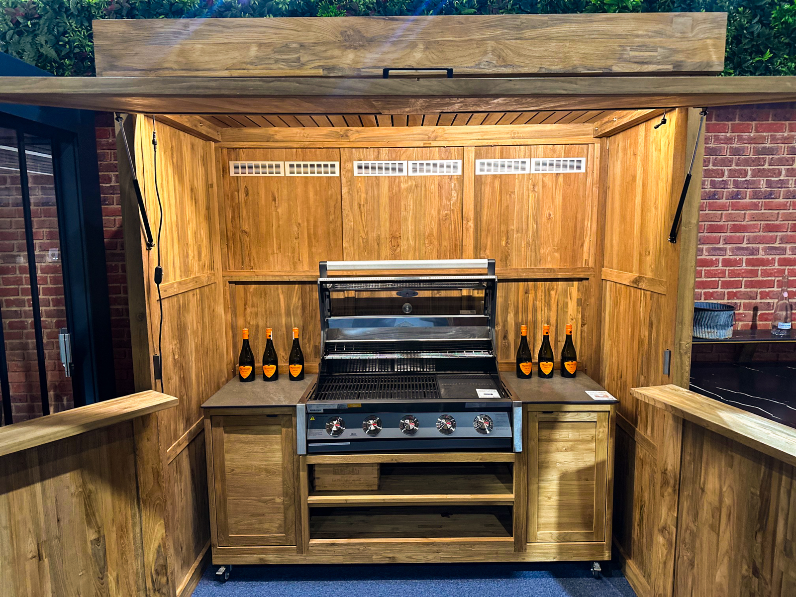 Bari Kitchen Storage Cabinet -Garden Furniture Centre-HighRange,Reclaimed Furniture,Bari,Modular Furniture,Teak,Outdoor Furniture,Outdoor Kitchens,The Bari Outdoor Kitchen Range,Outdoor Kitchen,Storage Cabinet-{collection_title}